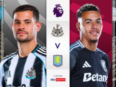 Guimaraes fuori per Newcastle-Aston Villa LIVE!