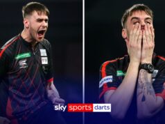 Taylor è stato bandito dalle freccette per sei mesi dopo aver fallito il check antidroga