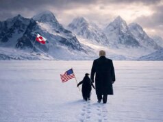 Trump esorta gli americani advert abbracciare un pinguino suicida mentre “l’orologio del giorno del giudizio” segna 85 secondi a mezzanotte