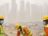 Il Ministero del Lavoro del Qatar sollecita la sicurezza dei lavoratori in condizioni polverose e ventose a Doha