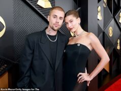 Hailey Bieber rivela un accenno dei suoi romantici festeggiamenti di San Valentino con il marito Justin