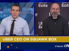 Uber registra una crescita dei ricavi del 20% nel quarto trimestre, alimentata dalla consegna di cibo