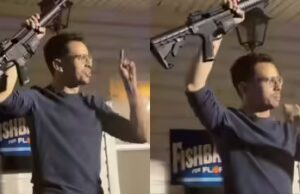 “Vi spareremo a morte”: il candidato governatore della Florida anti-H1B pubblica un video con il fucile dopo aver rivendicato l’attacco incendiario