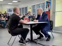 Le caviglie gonfie di Donald Trump suscitano nuove preoccupazioni per la salute dopo la sua apparizione nel podcast di Josh Pate