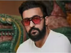 Raj Kundra abbandona la maschera facciale dopo aver ottenuto la cauzione nel caso Bitcoin