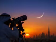 Gli astronomi degli Emirati Arabi Uniti emettono un avviso di sicurezza prima dell’avvistamento della luna del Ramadan il 17 febbraio