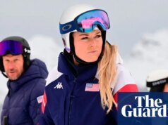 Lindsey Vonn cube che ha quasi subito l’amputazione della gamba dopo l’incidente alle Olimpiadi invernali