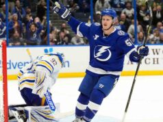 Guentzel segna negli ultimi secondi dell’OT sollevando Lightning su Sabres