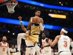 Movimento giovanile che porta i Wizards allo scontro con gli Hawks