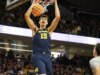 Il numero 2 del Michigan supera il deficit di 16 punti, il massimo della stagione, scendendo nella Northwestern
