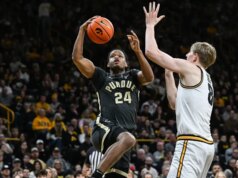 La numero 13 Purdue tiene a bada l’Iowa e va verso la vittoria