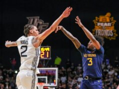 Honor Huff, il West Virginia supera l’UCF