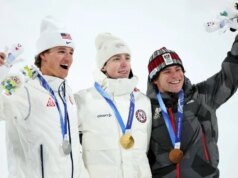 Frostad segna 195,5 vincendo l’oro nel massive air maschile; Il diritto americano vince l’argento