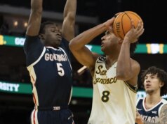 Il numero 11 Gonzaga realizza facilmente 35 di fila contro San Francisco