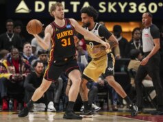 Gli Hawks gestiscono i Wizards, ma Jalen Johnson (flessore dell’anca) esce