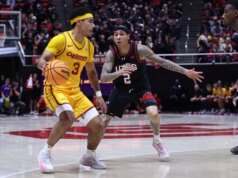 Milan Momcilovic stabilisce i 3 punti mentre lo stato n. 4 dell’Iowa supera lo Utah