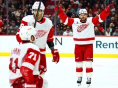 Dylan Larkin dei Wings pareggia, poi vince in OT vs. Senators