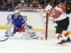 Il gol OT di Matvei Michkov corona la manifestazione dei Flyers contro i Rangers
