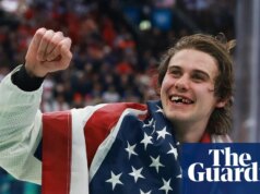 “È un animale”: Jack Hughes perde i denti e poi segna il vincitore olimpico di hockey su ghiaccio per gli Stati Uniti