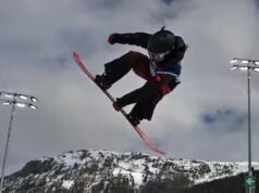 Giochi olimpici: una scena inquietante dopo uno scivolo serio a mezzaluna