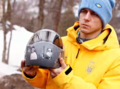 «Le CIO a détruit notre rêve»: lo skeletoneur ucraino resolve di portare il suo casco rendendo omaggio agli atleti deceduti ed est squalificatié