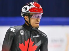 «Difficile à recevoir»: un patineur de vitesse québécois partage sa déception de ne pas participer à la finale du relais aux Jeux olympiques