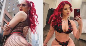 Justina Valentine scatta foto piccanti per festeggiare il suo 39esimo compleanno