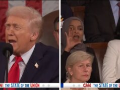 Donald Trump definisce i democratici “pazzi” durante lo Stato dell’Unione