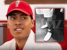 Il figlio di Mary Cosby, Robert, è stato obbligato a indossare un monitor per la caviglia dopo il rilascio dal carcere