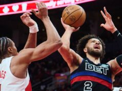 Poeltl ritorna ma i Raptors vengono battuti dai Pistons, shorthanded