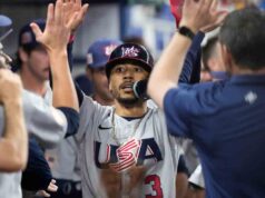 Mookie Betts dei Dodgers vuole “assolutamente” giocare alle Olimpiadi del 2028