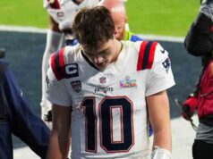 Maye dei Patriots gira la palla tre volte nella sconfitta del Tremendous Bowl