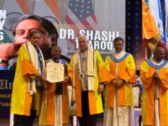 L’Università St. Xavier di Calcutta conferisce D.Litt a Shashi Tharoor in settima convocazione