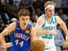 Nikola Matter dei Thunder fa il suo debutto in NBA dopo essersi ripreso dal cancro