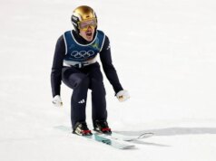 Salto con gli sci: il tedesco Raimund vola verso l’oro, lo sloveno Prevc non è all’altezza