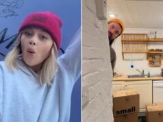 Emily Atack si trasferisce in una casa di campagna “da sogno” con il fidanzato e il figlio