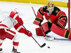 Larkin e Gibson guidano i Purple Wings alla vittoria ai supplementari contro i Senators