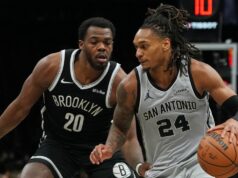Gli Spurs raggiungono l’undicesima vittoria consecutiva contro i Nets, terzo mese imbattuto nella storia della squadra