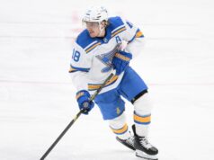 I Blues attivano l’attaccante Robert Thomas, designano Robby Fabbri come non-roster