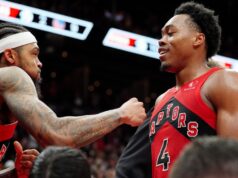 Barnes dei Raptors, co-protagonista di Ingram nella copertina di Slam 260