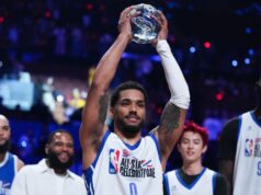 Rome Flynn si ripete come MVP dell’NBA All-Star Celeb Recreation mentre il Workforce Giannis vince