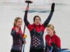 La squadra di curling femminile degli Stati Uniti vince contro il Canada per la prima volta alle Olimpiadi