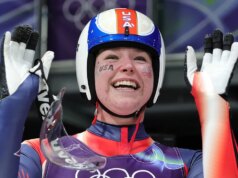 L’americana Ashley Farquharson conquista una rara medaglia olimpica nello slittino ai Giochi invernali