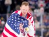 La stella del Crew USA Brady Tkachuk afferma di essere stato sottoposto al check antidroga subito dopo che la squadra di hockey maschile ha vinto l’oro olimpico