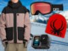 Abbigliamento da snowboard e sci per le giornate sulla neve fresca