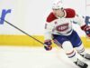 Il Newhook dei Canadiens torna advert allenarsi, Laine non pattina