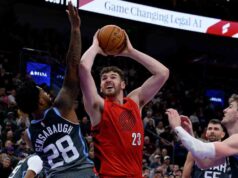 Vacation, Clingan spinge i Path Blazers a conquistare il Jazz