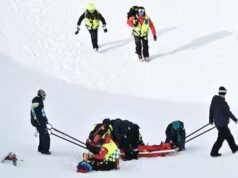 Dopo uno scivolo terribile ai giochi olimpici: una planchiste rassure la planète