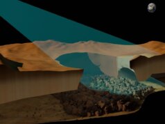 Gli scienziati hanno trovato un enorme tubo di lava nascosto sotto la superficie di Venere