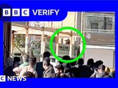 Sembra che un funzionario della sicurezza iraniana abbia sparato sulla folla al cimitero